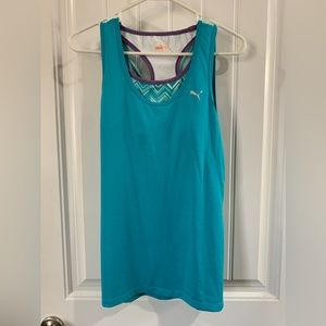 2 Puma work out tank tops Sz Small